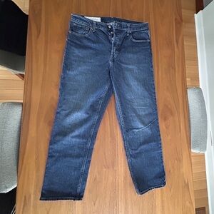 Gap Cheeky Straight High Rise Jeans - Dark Wash - Size 32 / 14R